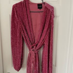 Retrofete Gabrielle dress in pink